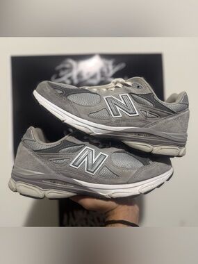 New Balance 990v3 MiUSA Grey size 9.5 Men